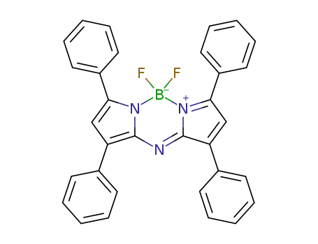3,3',5,5'-tetraphenyl-ms-aza-2,2'-dipyrrolylmethene difluoroborate
