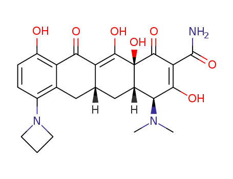 (4S,4aS,5aR,12aS)-7-Azetidin-1-yl-4-dimethylamino-3,10,12,12a-tetrahydroxy-1,11-dioxo-1,4,4a,5,5a,6,11,12a-octahydro-naphthacene-2-carboxylic acid amide