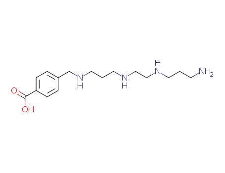 4-({3-[2-(3-amino-propylamino)-ethylamino]-propylamino}-methyl)-benzoic acid