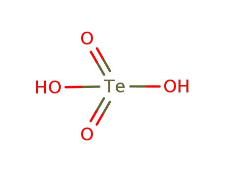 Molecular Structure of 13520-55-3 (Allotelluric acid)