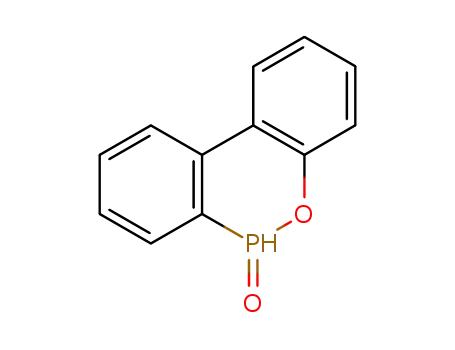 Molecular Structure of 35948-25-5 (9,10-Dihydro-9-oxa-10-phosphaphenanthrene 10-oxide)