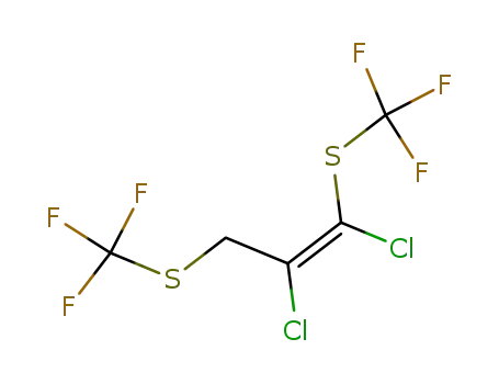 bis(1,3-trifluoromethylthio)-cis-(1,2-dichloro)-1-propene