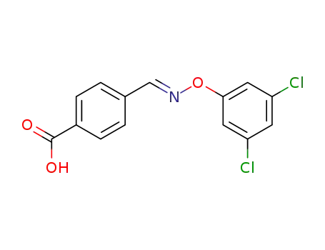 4-[(3,5-dichloro-phenoxyimino)-methyl]-benzoic acid