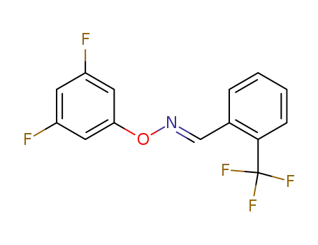 2-trifluoromethyl-benzaldehyde O-(3,5-difluoro-phenyl)-oxime