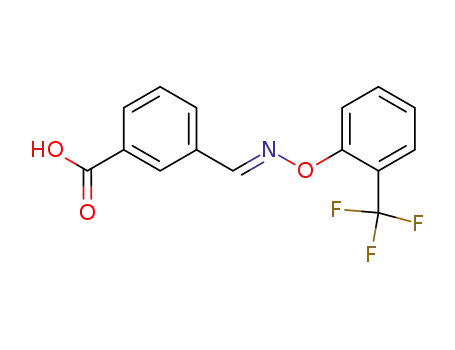 3-[(2-trifluoromethyl-phenoxyimino)-methyl]-benzoic acid