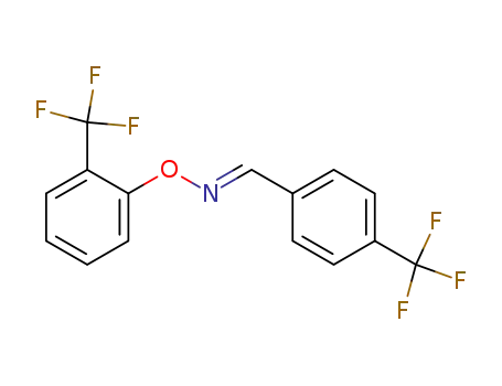 4-trifluoromethyl-benzaldehyde O-(2-trifluoromethyl-phenyl)-oxime
