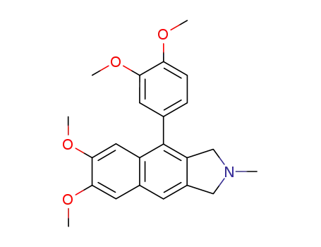 4-(3,4-dimethoxy-phenyl)-6,7-dimethoxy-2-methyl-2,3-dihydro-1H-benzo[f]isoindole