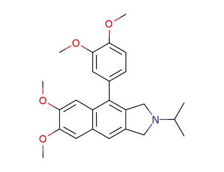 4-(3,4-dimethoxy-phenyl)-2-isopropyl-6,7-dimethoxy-2,3-dihydro-1H-benzo[f]isoindole