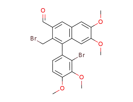 6',9'-dibromo-4,5,3',4'-tetramethoxy-9-oxo-2,7'-cycloligna-7,7'-diene