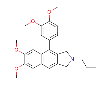 4-(3,4-dimethoxy-phenyl)-6,7-dimethoxy-2-propyl-2,3-dihydro-1H-benzo[f]isoindole