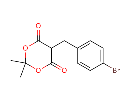 1,3-Dioxane-4,6-dione, 5-[(4-bromophenyl)methyl]-2,2-dimethyl-