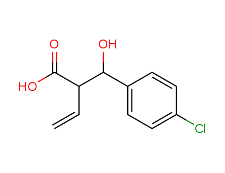 2-[(4-chloro-phenyl)-hydroxy-methyl]-but-3-enoic acid
