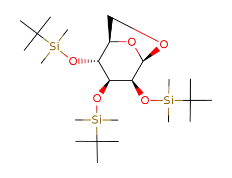 2,3,4-tris(t-butyldimethylsilyl)-1,6-anhydro-β-D-mannose