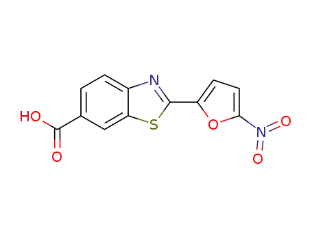 2-(5-nitro-2-furyl)-1,3-benzothiazole-6-carboxylic acid