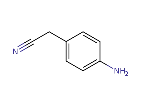 Molecular Structure of 3544-25-0 (4-Aminophenylacetonitrile)