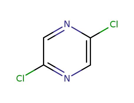 Molecular Structure of 19745-07-4 (2,5-Dichloropyrazine)