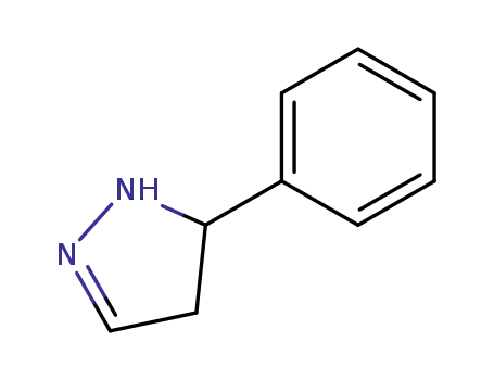 Molecular Structure of 936-47-0 (5-phenyl-4,5-dihydro-1H-pyrazole)