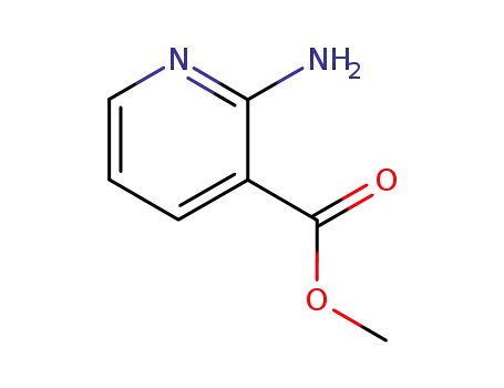 Molecular Structure of 14667-47-1 (Methyl 2-aminonicotinate)