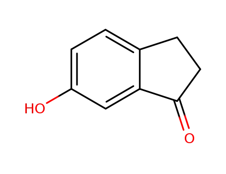 Molecular Structure of 62803-47-8 (6-Hydroxy-1-indanone)