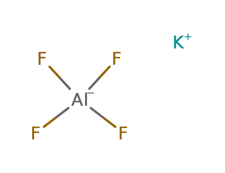 Molecular Structure of 14484-69-6 (Potassium fluoroaluminate)