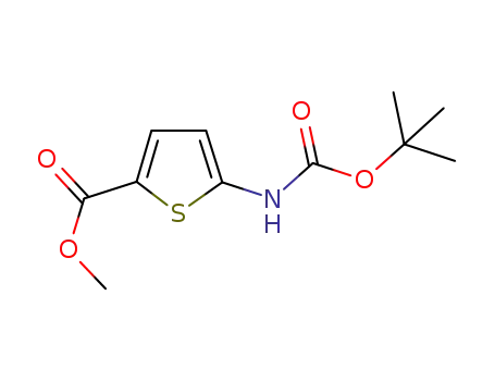 methyl 5-((tert-butoxycarbonyl)amino)thiophene-2-carboxylate