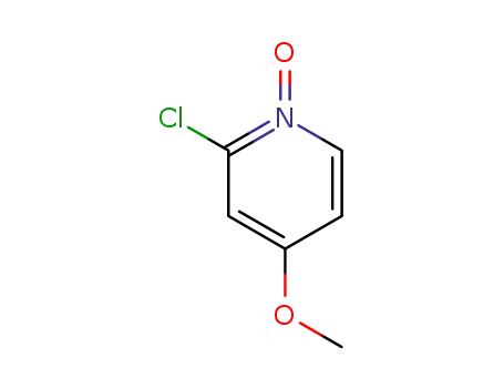 Molecular Structure of 38608-87-6 (Pyridine, 2-chloro-4-methoxy-, 1-oxide)