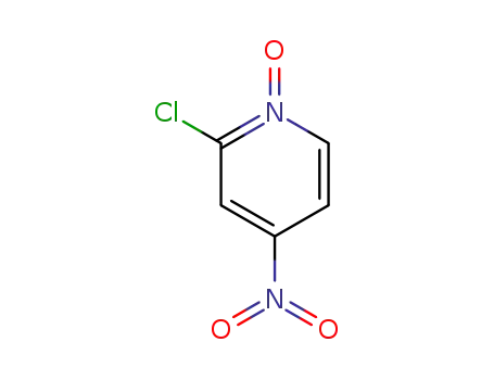 Molecular Structure of 14432-16-7 (2-Chloro-4-nitropyridine 1-oxide)