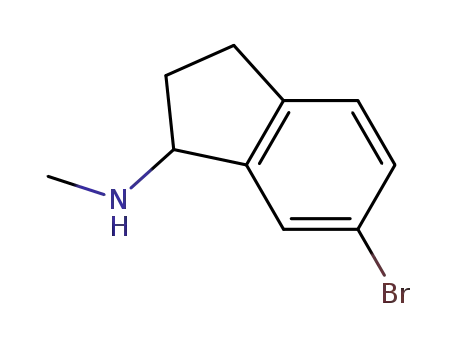 6-bromo-N-methyl-2,3-dihydro-1H-inden-1-amine
