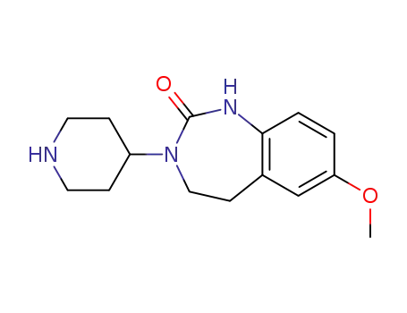 7-methoxy-3-piperidin-4-yl-1,3,4,5-tetrahydro-benzo[d][1,3]diazepin-2-one