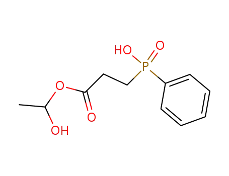hydroxyethyl 3-[hydroxy(phenyl)phosphinyl]propionate
