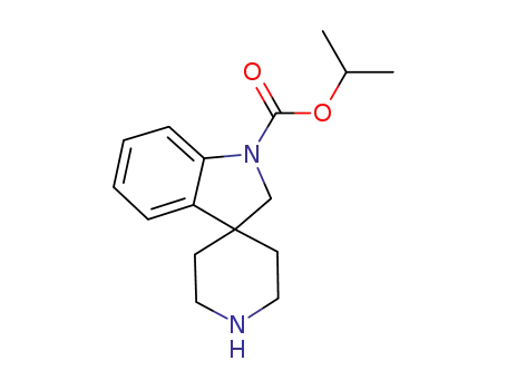 isopropyl spiro[indole-3,4'-piperidine]-1(2H)-dicarboxylate