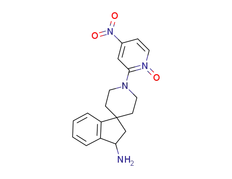 1'-(4-nitro-1-oxidopyridin-2-yl)-2,3-dihydrospiro[indene-1,4'-piperidin]-3-amine