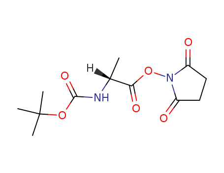 D-Alanine,N-[(1,1-dimethylethoxy)carbonyl]-, 2,5-dioxo-1-pyrrolidinyl ester(34404-33-6)