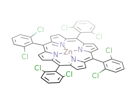Molecular Structure of 100506-72-7 (meso-Tetra(2,6-dichlorophenyl)porphyrin-Zn(II))