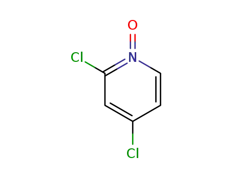 Molecular Structure of 13602-59-0 (Pyridine,2,4-dichloro-, 1-oxide)