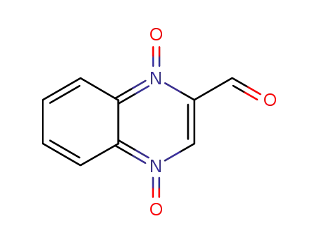Molecular Structure of 17626-51-6 (3-formyl-1-oxoquinoxalin-1-ium-4(1H)-olate)