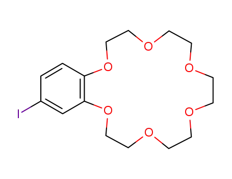 2-iodo-6,7,9,10,12,13,15,16,18,19-decahydro-5,8,11,14,17,20-hexaoxabenzocyclooctadecene