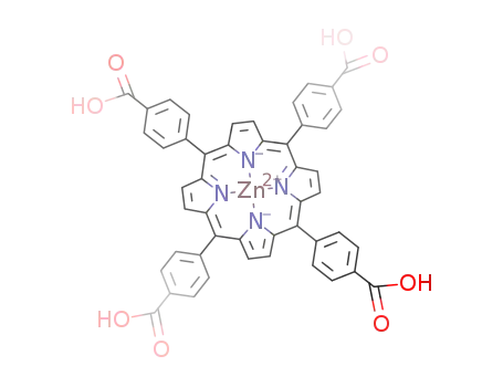 5,10,15,20-tetrakis(4-carboxyphenyl)porphyrinatozinc(II)