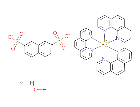 tris(1,10-phenanthroline)iron(II), 2,7-naphthalenedisulfonate salt
