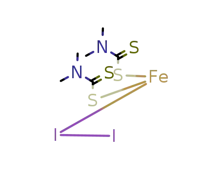 bis(N,N-dimethyldithiocarbamato)iron(III) diiodide