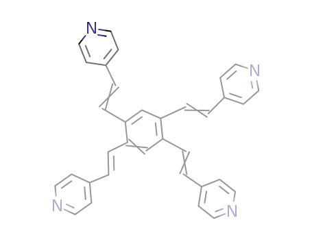 1,2,4,5-tetrakis{2-(pyridin-4-yl)vinyl}benzene