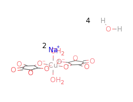 Na2[Cu(II)(croconate)2(H2O)2]*4H2O