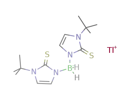 thallium(I) bis(3-tert-butylmercaptoimidazolyl)dihydroborate