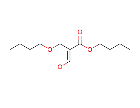 2-butoxymethyl-3-methoxy-acrylic acid butyl ester
