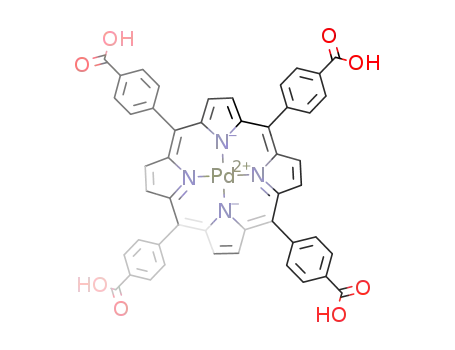[5,10,15,20-tetrakis(4-methoxycarbonylphenyl)porphyrinato]-Pd(II)