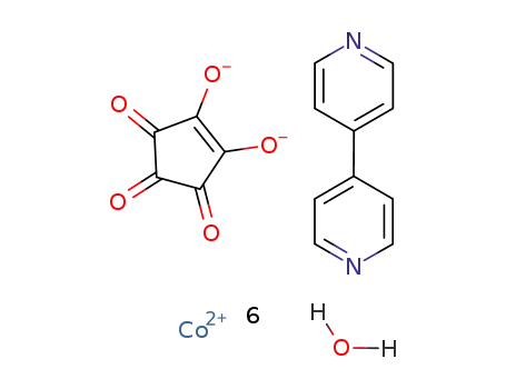 ([Co(4,4'-bipyridyl)(H2O)4]*croconate*(H2O)2)n