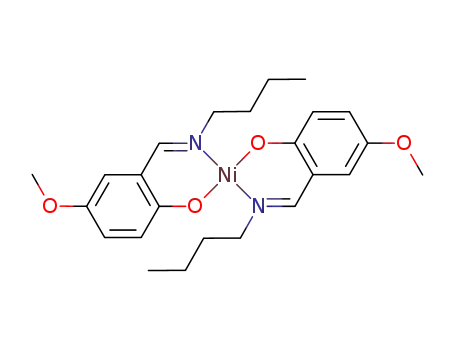 bis(N-n-butyl-5-methoxysalicylaldiaminato)nickel(II)
