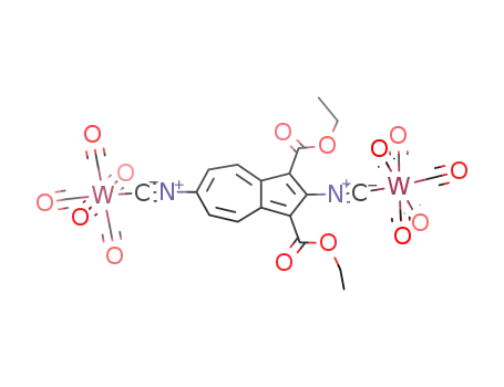 [(OC)5W(2,6-diisocyano-1,3-diethoxycarbonylazulene)W(CO)5]
