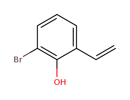 Molecular Structure of 811867-45-5 (Phenol, 2-bromo-6-ethenyl-)