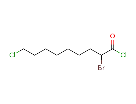 2-bromo-9-chloro-nonanoyl chloride